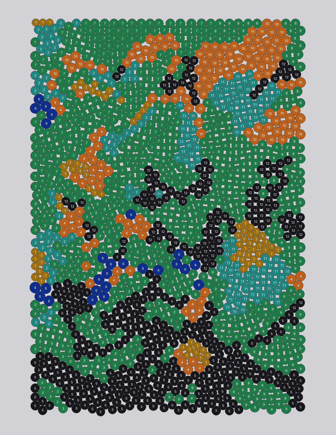 Blueberries gem painting preview
